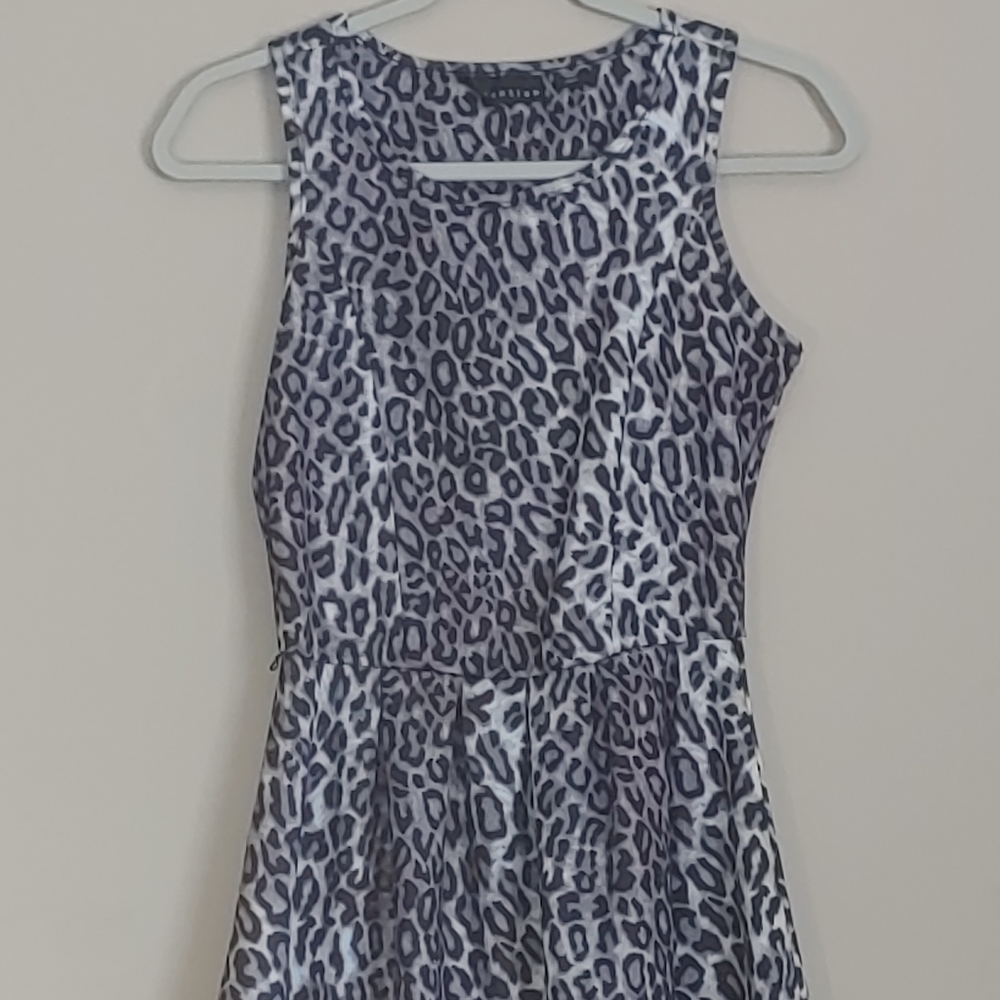 Adorable Leopard Print Mini Dress Size Xs